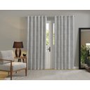Ver imagem 1 de Cortina Jacquard para Sala 400x250 Ótimo Caimento Admirare:silver