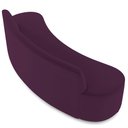 Ver imagem 7 de Sofá 4 Lugares Curvo Sala de Estar Living Cancún D02 Veludo Roxo 230 cm C-292 - Lyam Decor
