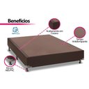 Ver imagem 3 de Cama Box Base Solteiro Ortobom Corano Brown 0.69x1,88x0,30