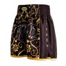 Shorts Boxe Muay Thai Floral Preto - 2