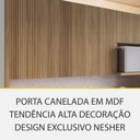 Ver imagem 3 de Cozinha Modulada 7 Peças Nesher Rainha Ripado 100% Mdf