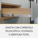Ver imagem 7 de Cozinha Modulada 7 Peças Nesher Rainha Ripado 100% Mdf