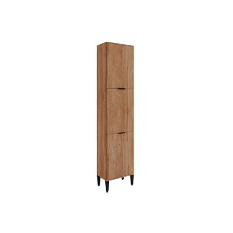 Paneleiro de Cozinha Modulado Alpha 2510 C/ 3 Portas 50cm Freijo - Carraro