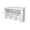 Ver imagem 4 de Organizador com Baús e Porta Livros Andy 100% Mdf Woodcore