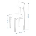Ver imagem 3 de Kit Mesa e Cadeiras Linha Colorê Brinquedoteca Sala de Aula:azul