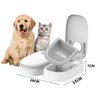 Alimentador Bebedouro Comedouro Temporizador Inteligente Raçao Agua Cachorro Gato Pet Bichos Comida  - 2