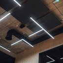 Ver imagem 2 de Luminária Sobrepor Taschibra Vetor Led Linear 35w Bivolt Preta 2700k Luz Quente