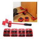 Ver imagem 4 de Kit Carrinho para Mover Móveis com 5 Peças para Geladeira, Fogão e Máquina de Lavar
