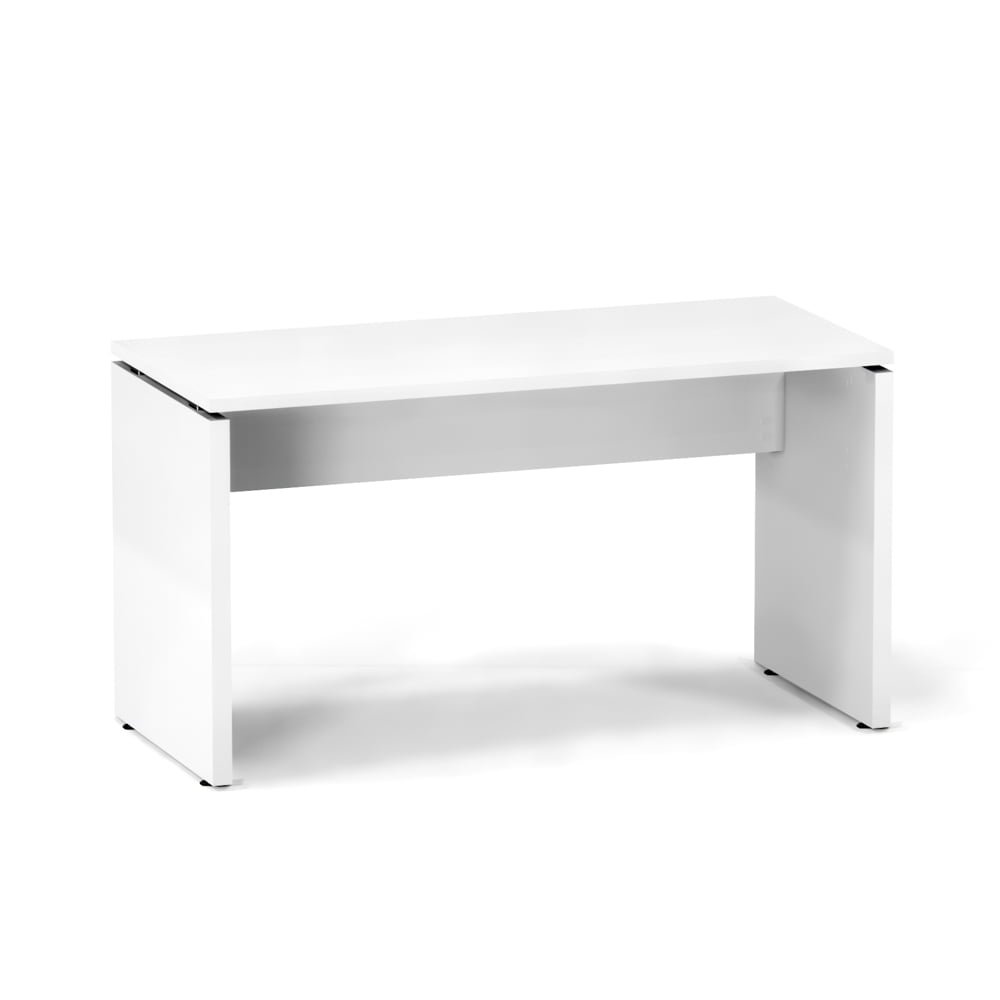 Mesa Secretária Pé Painel P25 Pandin 1,20 M Branco