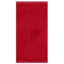 Ver imagem 2 de Toalha de Banho Buettner Jacquard Veludo Futebol Sao Paulo 70cmx140m Vermelho