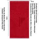Ver imagem 5 de Toalha de Banho Buettner Jacquard Veludo Futebol Sao Paulo 70cmx140m Vermelho