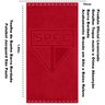Toalha de Banho Buettner Jacquard Veludo Futebol Sao Paulo 70cmx140m Vermelho - 5