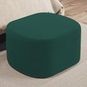 Ver imagem 1 de Puff Decorativo Orgânico para Living Quarto 70cm Doha W01 Bouclê Verde - Lyam Decor