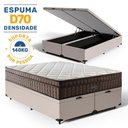 Ver imagem 4 de Cama Box Baú com Colchão de Espuma D70 Pillow In Ultra Dream Anjos Queen 158cm