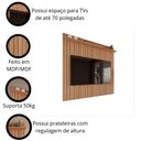 Ver imagem 3 de Painel Efeito Ripado 3d para Tv até 70 Polegadas Sevilla 183cm