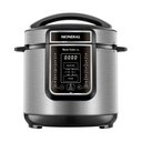 Ver imagem 1 de Panela de Pressão Elétrica Digital 6l Mondial Preto/inox 220v Pe-60-6l-i