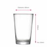 Kit 12 Copo chopp Cerveja caldereta 350 ml Vidro Resistente - 4