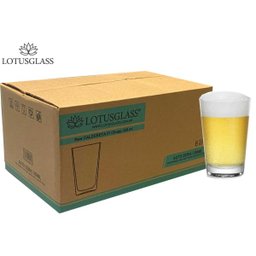 Kit 12 Copo chopp Cerveja caldereta 350 ml Vidro Resistente - 5