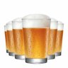 Kit 6 Copo chopp Brahma caldereta 350 ml Vidro Resistente - 4