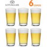 Kit 6 Copo chopp Brahma caldereta 350 ml Vidro Resistente - 1