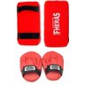 Kit Aparador De Chute + Manopla De Foco Kit Muay Thai Fheras - 1
