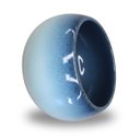 Ver imagem 2 de Vaso Bacia Cerâmica Intense (13) Azul Névoa Burguina