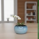 Ver imagem 3 de Vaso Bacia Cerâmica Intense (13) Azul Névoa Burguina