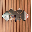 Ver imagem 4 de Espelho Decorativo Em Acrílico Quadrado - 7 Peças