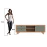 Rack para Tv 75 Polegadas 100% Mdf 180cm X 60cm Jimmy - 8