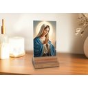 Ver imagem 2 de Placa Decorativa e Display de Mesa Virgem Maria Mãe de Jesus