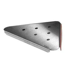 Suporte Prateleira de Canto - Parede - Inox - sem Furo