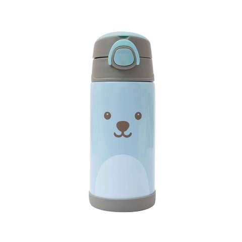 Garrafa Térmica Infantil para Bebê com Canudo Buba Copo Inox Menina Menino