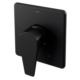 Acabamento Monocomando para Chuveiro Docol Lift 8056CE 3/4" Ônix - 2