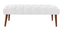 Ver imagem 1 de Recamier Rubi 1,50m Corino Branco - Dominic Decor