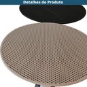 Ver imagem 4 de Mesa Bistrô Venice Fratini 110 Cm (altura) com Tampo Redondo 60 Cm (largura) Polipropileno Nude
