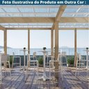 Ver imagem 6 de Mesa Bistrô Venice Fratini 110 Cm (altura) com Tampo Redondo 60 Cm (largura) Polipropileno Nude