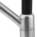 Ver imagem 4 de Torneira Cozinha Gourmet Parede Flexível Extensível Preto