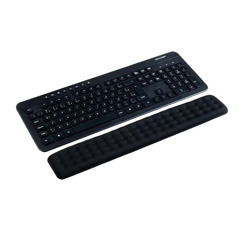 APOIO DE PULSO EM GEL P/TECLADO PRETO AC366 MULTILASER - 2