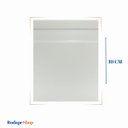 Ver imagem 2 de Kit Rodape 10cm Poliestireno Slim Branco 10pç (20mt) Rodapeshop