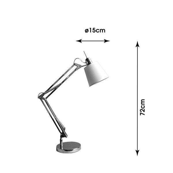 Luminária de Mesa de Metal Scope 72 cmx15 cmxx Bella Iluminação - 3