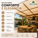 Ver imagem 7 de Sombrite 80% Lona Toldo Garagem Bege 3x1 Bainha e Ilhós