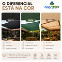 Ver imagem 4 de Sombrite 80% Lona Toldo Garagem Bege 3x1 Bainha e Ilhós