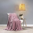 Ver imagem 6 de Cobertor Comfy Queen Manta Ultrasoft Alto Relevo Super Macia - Peony - Rosê