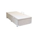 Ver imagem 2 de Cama Box Solteiro com Baú Mega Chenille Lyon com Pistão - 88x188