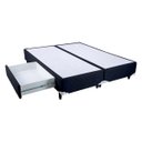 Ver imagem 1 de Cama Box King Size com Gaveta Mega Colchões Black - 193x203