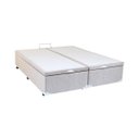 Ver imagem 2 de Cama Box King Size com Baú Mega Chenille Lyon com Pistão - 193x203