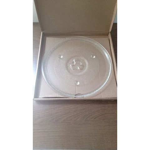 Prato para Microondas 27 Cm Encaixe Trevo para Varias Marcas