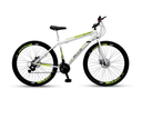 Ver imagem 1 de Bicicleta Mountain Bike Velox Aro 29 Freio Disco 21v Ello Cor:branco/amarelo