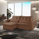 Ver imagem 1 de Sofá Exclusive Retrátil e Reclinável 250cm Braço 25cm Meu Sofá Online