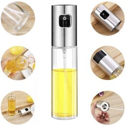 Porta Azeite Vinagre Spray Galheteiro Dosador Aço Inox Chef - 2